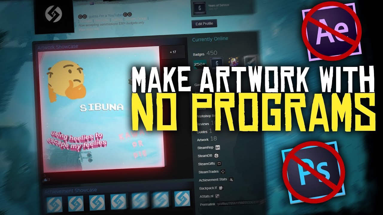 Make An Artwork Showcase With No Programs Online And Free Youtube