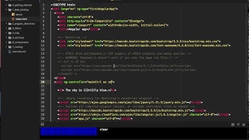 AngularJS 1.6.x Tutorial - 2 - Data binding