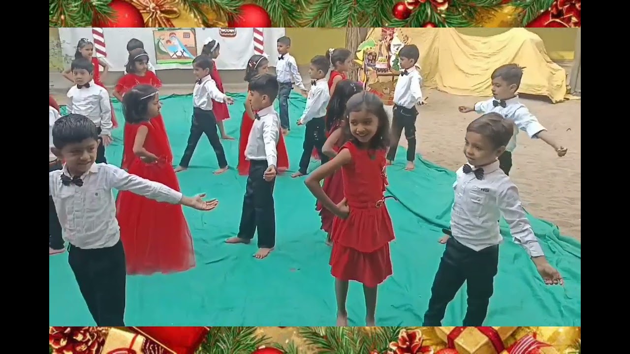 Uma Vidyalaya Pre-Primary (Eng.Med.) 2024-25 Christmas Dance performance by our tiny tots🥰