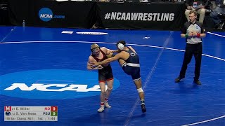 149lbs Shayne Van Ness (Penn State) vs Ethen Miller (Maryland)