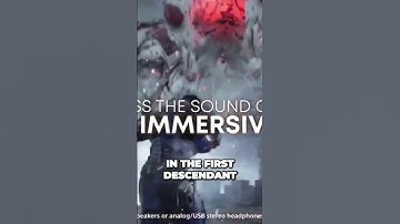 First Look at #thefirstdescendant  Cross-Play: Brace for Unbelievable Fun#titanic #ps5