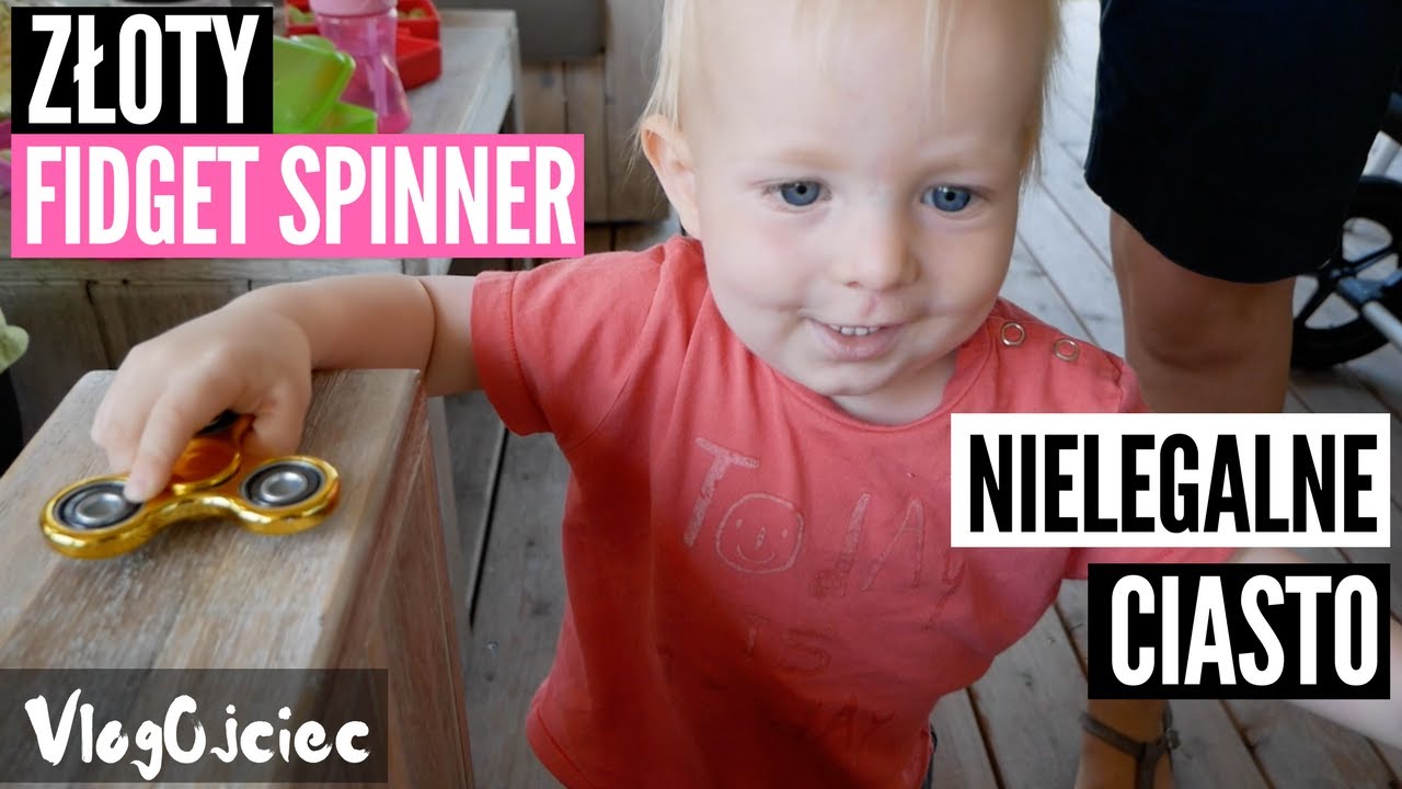 Złoty Fidget Spinner i Przepyszne Ciasto Dominiki VLOG