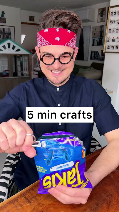 Team NORMAL or 5 MIN CRAFTS?😌🤌✨🍿🍟 | CHEFKOUDY