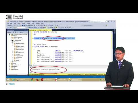 Video: ¿Qué son los tipos de tablas definidos por el usuario en SQL Server?
