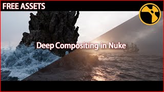 Intro to Deep Compositing  Full CG Deep Workflow in Nuke #nuke #compositing #deep #houdini