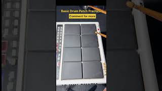 Basic Drums Practice | Drums Patch Tutorials | Octapad Lessons #octapad #roland #drums #drummer