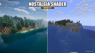 Nostalgia Shader Minecraft 26.3 Review | mctoolbox.net