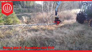 Malwa 560F forest machine with Farmikko 221TCE felling head