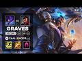 Graves vs Kha'Zix Jungle - KR Challenger - Patch 16.07 Season 16