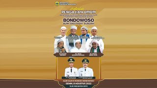 🔴LIVE | PENGAJIAN UMUM, BONDOWOSO BUMI SHOLAWAT BURDAH