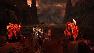 Fighting Valkyrie Gondul Before Obtaining The Magic Chisel Retribution Axe Pommel