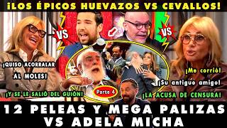¡HUYERON entre G0LPES y HUEVAZOS! TOP 12 PELEAS Y PALIZAS VS ADELA MICHA (4) ¡EL MOLES LE FALLÓ!