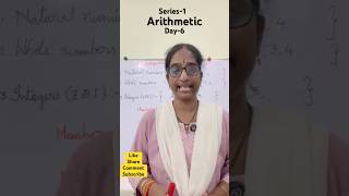 Arithmetic series-1 Day-6 INTEGERS. #maths #onlinesclasses #shorts