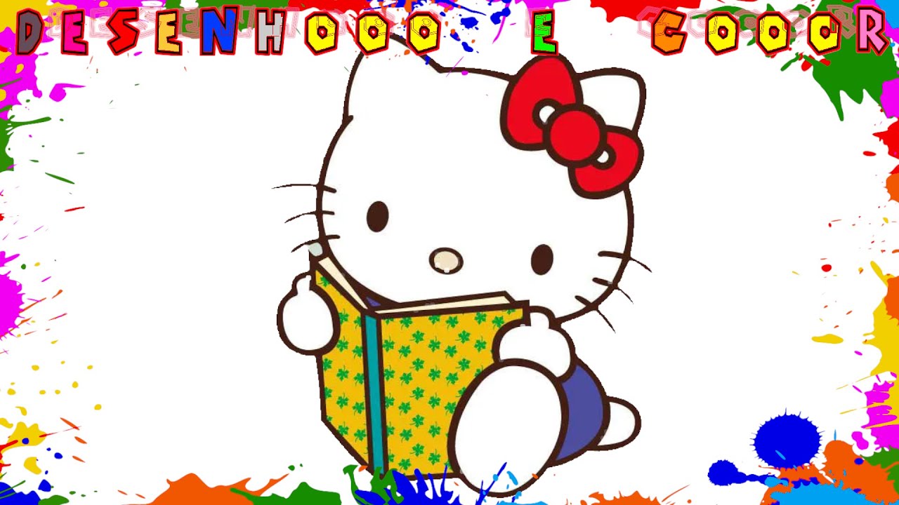 54 Desenho Hello Kitty para Colorir e Imprimir - Colorir Tudo