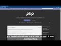 How To Install PHP In 1 Minute | Windows 10/11 Mp3 Song