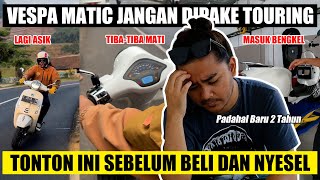 Vespa Matic Tiba-Tiba Mati Saat Touring Bisa Di Stater Tapi Tidak Nyala/Hidup - Masalah Vespa Matic