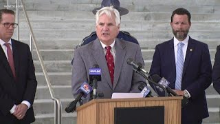DA Warren Montgomery announces arrest of fmr. St. Tammany Sheriff Jack Strain