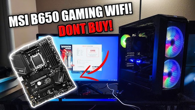 MSI B650 Gaming Plus WIFI Test