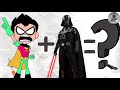 Teen titans go transforms characters into star wars