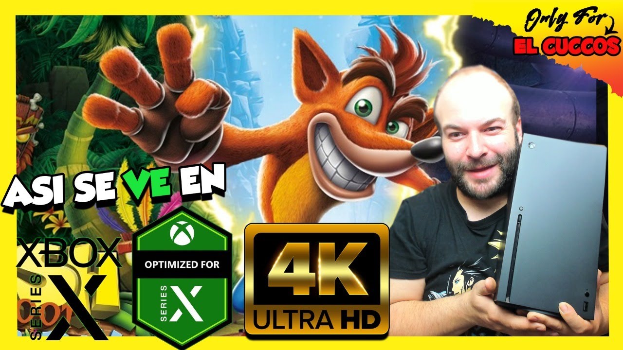 Así Funciona Crash Bandicoot 3 en Xbox Series X YouTube