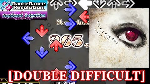 【DDR 2014】 EGOISM 440 [DOUBLE DIFFICULT] 譜面確認＋クラップ
