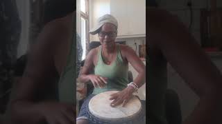 🥁  #shorts #drumming #westafrica drumming patterns bts