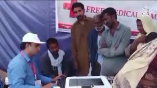 Over 400 patients treated at Thatta’s free medical camp