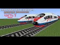 Электропоезд Сапсан в Майнкрафт Immersive Railroading. Часть 3