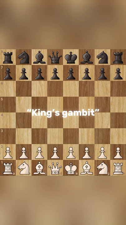 King’s gambit chess trap | Easy way to checkmate #trap #chess #views #chessgame #learnchesstactics