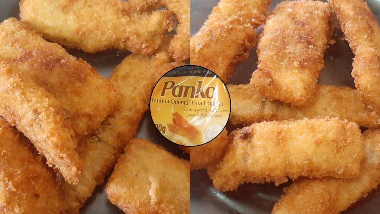 FAÇA O MELHOR FILÉ DE TILÁPIA EMPANADO FARINHA PANKO YouTube