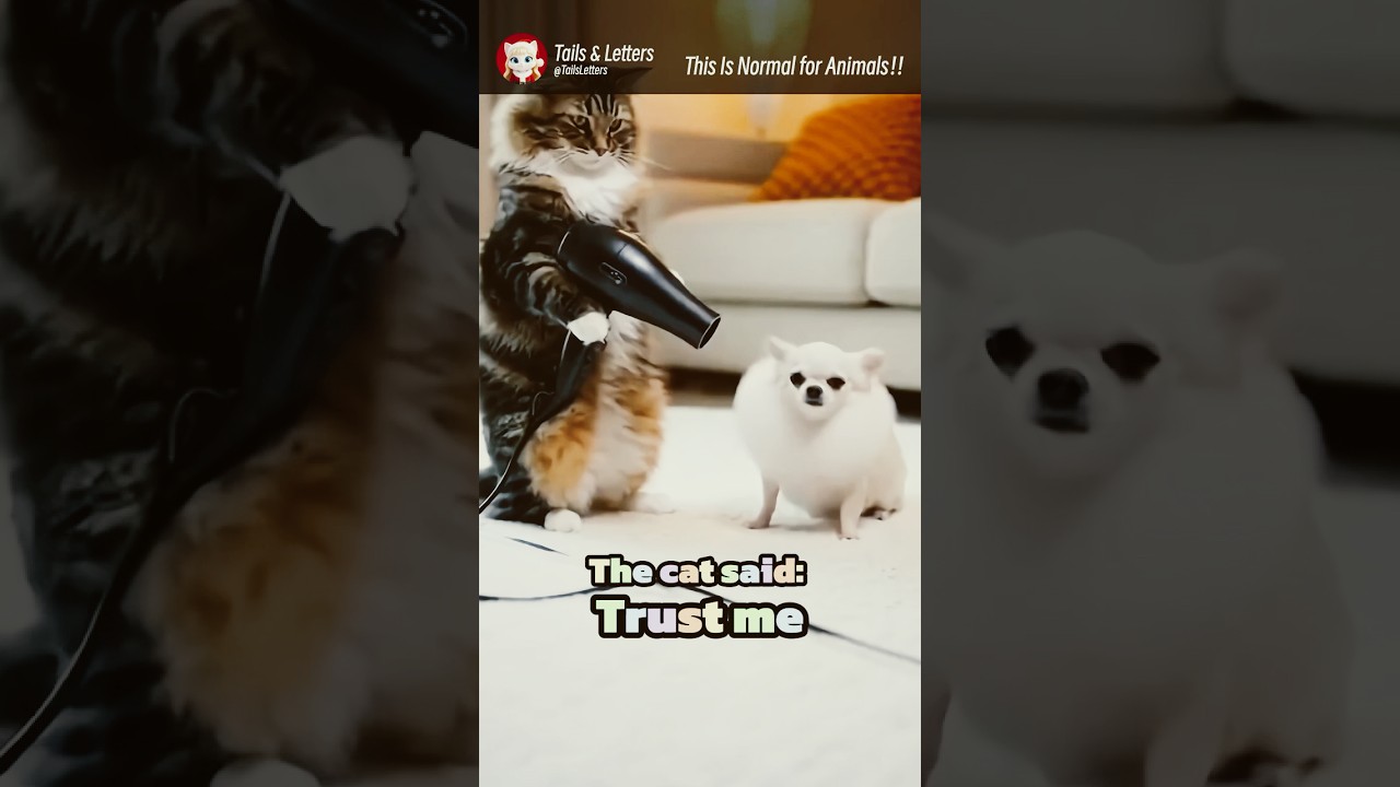 Cat Groomer Accidentally Turned the Dog Into a Cloud ☁️