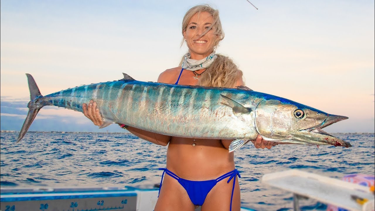 Giant WAHOO! Best How To (Catch Clean Cook) Fastest Catch Ever! 