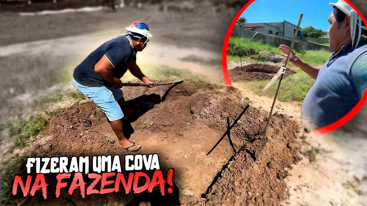 ERIK FEZ UMA COVA NA FAZENDA DO GALO CEGO E ELE VIU 🤣🤣 | GALO CEGO