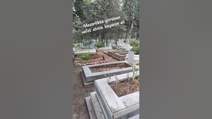 mezarlıkta ölen bayanın kabirinde eli görünüyor sona dikkat edin 😳