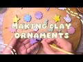 Making some clay ornaments | Ceramics vlog