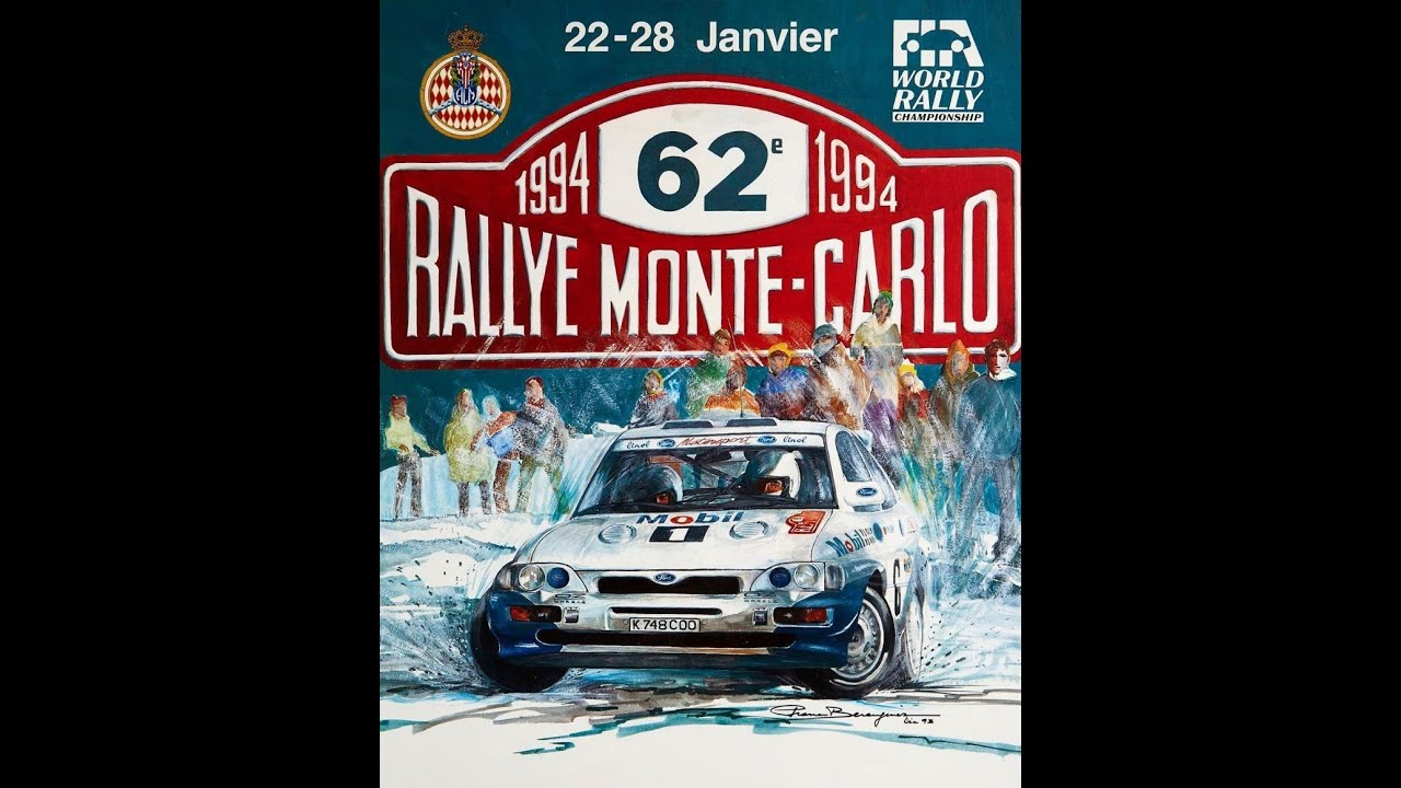 Rallye Monte Carlo 1994 - 1. und 2. Etappe - WRC Rally Slide Drift Racing Motorsport