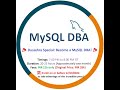 MySQL DBA Online Training Only @10999 Rs - New batch starting on 12/Oct/2024.
