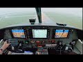 Cessna caravan amphibian  fl200  icing and ils approach in bad weather