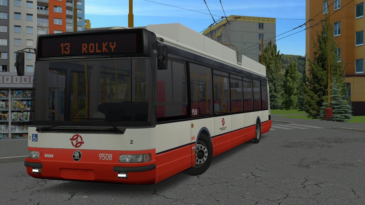 SIMT | Pražským trolejbusem na lince 13