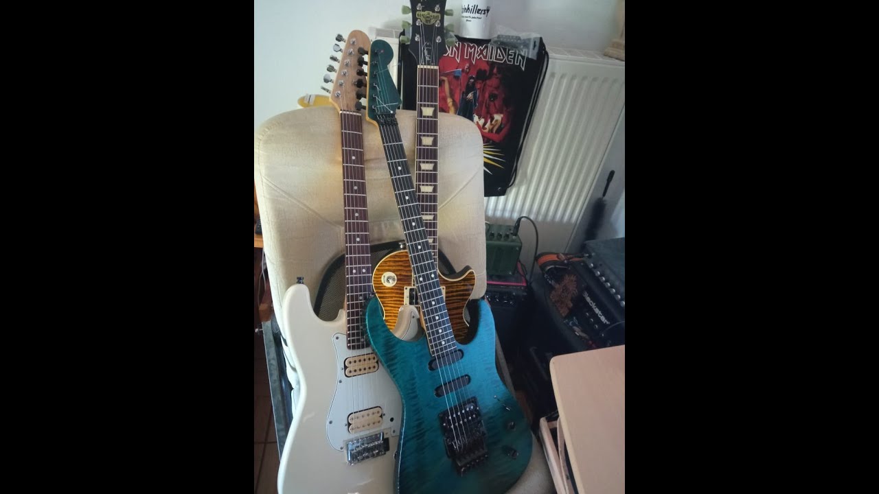 Guitars blindfold challenge....AXION...KAGMAKIS....EPIPHONE JP YouTube