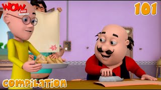 Motu Patlu Bahasa Indonesia | Kompilasi 101 | Cerita Animasi Lucu | WowKidz Indonesia | #spot