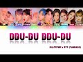 How would blackpink and bts sing ddudu ddudu color coded lyrics fanmade not bts voice