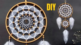 Dreamcatcher Tutorial | Easy Handmade Wall Hanging | آموزش دریمکچر زیبا و شیک