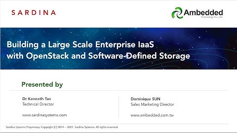 Webinar: Building a Large Scale Enterprise IaaS with OpenStack and Software-Defined Storage