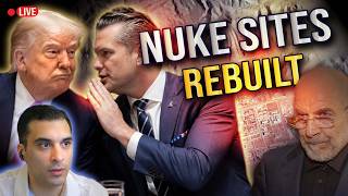 Iran Regime Races to Rebuild Nuclear Sites After US Strikes — Satellite Proof