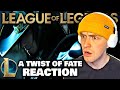 First Time REACTING to LEAGUE OF LEGENDS Cinematics - A Twist of Fate