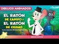 El Ratón de Campo y el Ratón de Ciudad fábula | Cuentos infantiles para dormir & animados