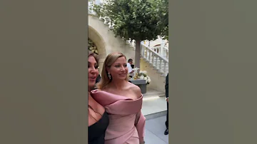 اطلالة اليسا في حفل زفاف سيليو ابن ايلي صعب 