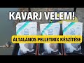 Kavarj velem  6 rsz  ltalnos pelletmix ksztse aqua garant pelletekbl