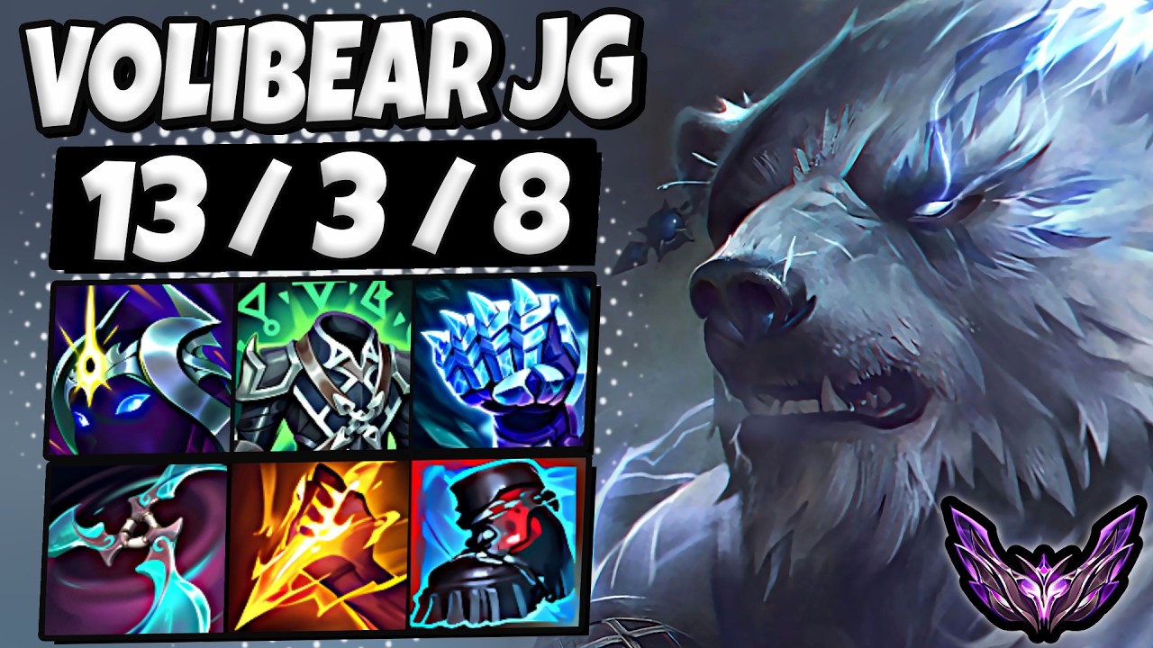 Volibear vs Sylas [ Jungle ] Lol Korea Master Patch 25.19 ✅